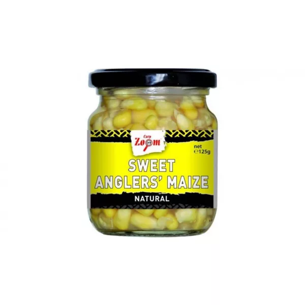Carp Zoom CZ Sladka ribiška koruza, naravna, 125 g, 220 ml