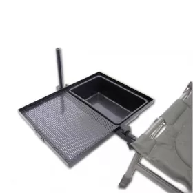   Feeder Competition FC Pult za vabe in posoda, ki se pritrdi na stol, 23,6 x 33,6 cm