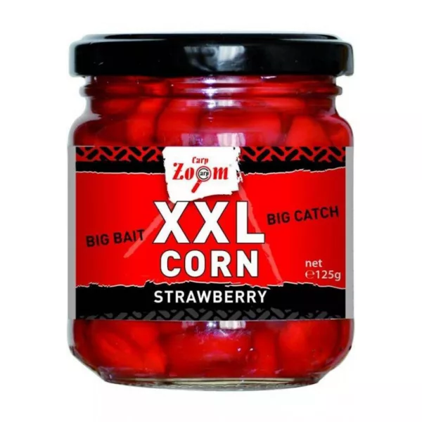 Carp Zoom CZ Orjaška ribiška koruza, jagoda, 125 g, 220 ml
