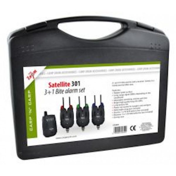Carp Zoom CZ Satellite 301 komplet električnih alarmov za ugriz 3+1