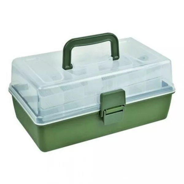 Carp Zoom CZ Praktičen ribiški zaboj s pladnji, 29,4x18,7x15 cm
