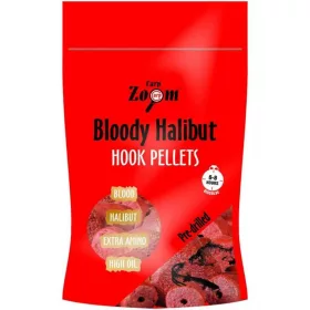   Carp Zoom CZ Trsni peleti iz halibuta z okusom jagode, vrtani, 20 mm, jagoda, ribji, 150 g