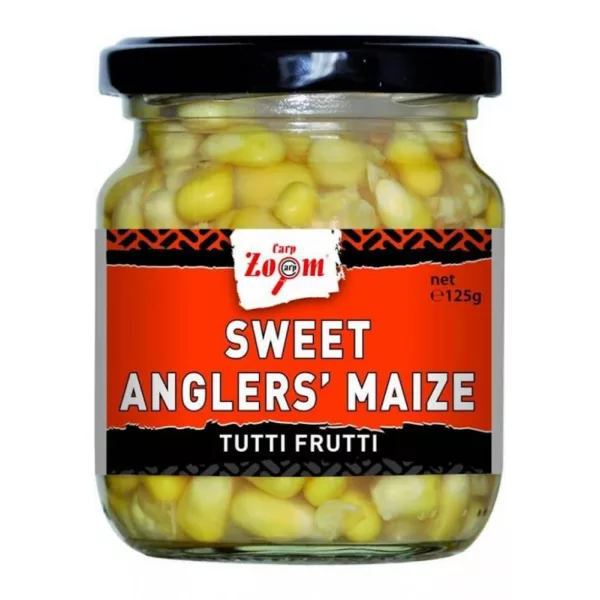 Carp Zoom CZ Sladka ribiška koruza, tutti frutti, 125 g, 220 ml