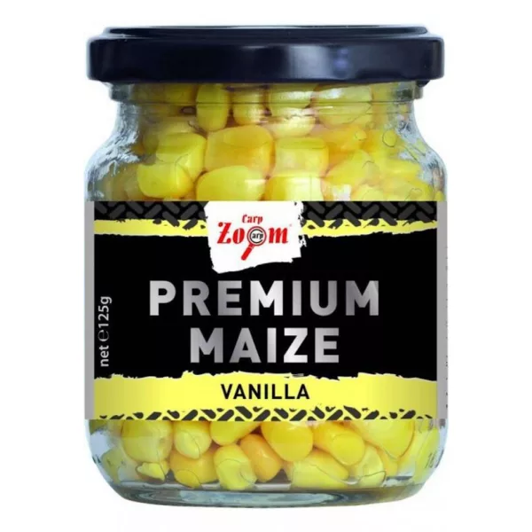 Carp Zoom CZ Premium ribolovna koruza, vanilija, 125 g, 220 ml