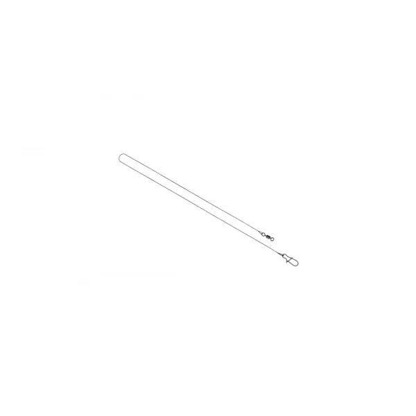 Predator Z Wolfram 30cm 9kg Predvezica Z vrtljivko in sponko 2 kosa