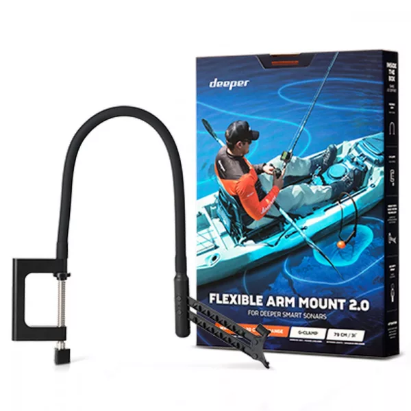 Deeper Flexy Arm 2.0 Držalo za sonar za čoln za Deeper