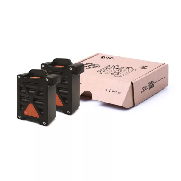 Deeper Rechargeable Li-Ionbattery Komplet baterij