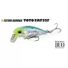 Duo Tetra Works Toto Fat 35F 3,5cm 1,8gr DEA0553 UV Lime Head OT Plavajoč Vobler