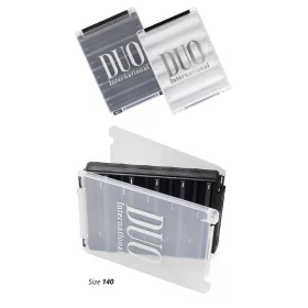   Duo Reverse Lure Case 140 20,5x14,5x4cm Pearl Black/Gold Logo Škatla za shranjevanje vab