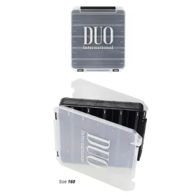   Duo Reverse Lure Case 160 20,6x17x4,4cm Pearl Black/Gold Logo Škatla za shranjevanje vab