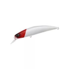  Duo Spearhead Ryuki 80S SW 8cm 12gr ACC0001 Pearl Red Head Potapljajoč vobler