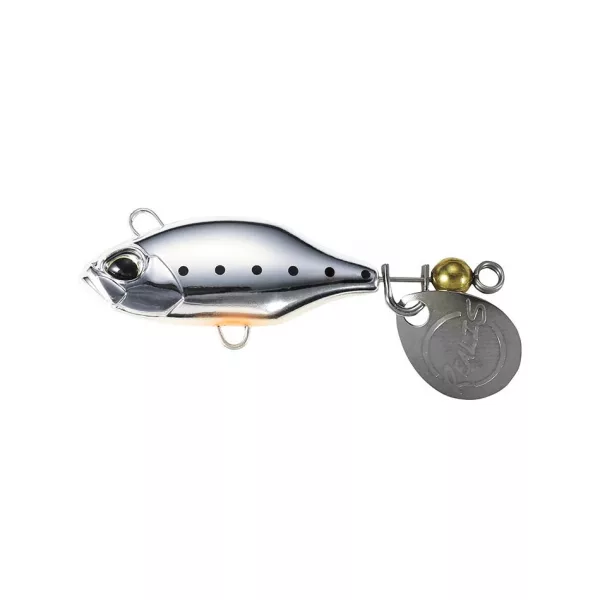 Duo Realis Spin 38 SW 3,8cm 11gr MCC3515 UV Silver Shirasu Spin-Tail Vaba