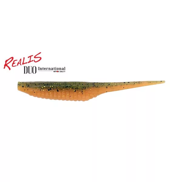 Duo Realis Versa Pintail 7,6cm F083 Watermelon Orange Gold Plastična Vaba 10 kosov