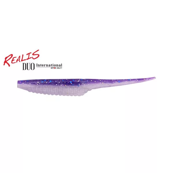 Duo Realis Versa Pintail 7,6cm F086 Purple Back Shad Plastična Vaba 10kos