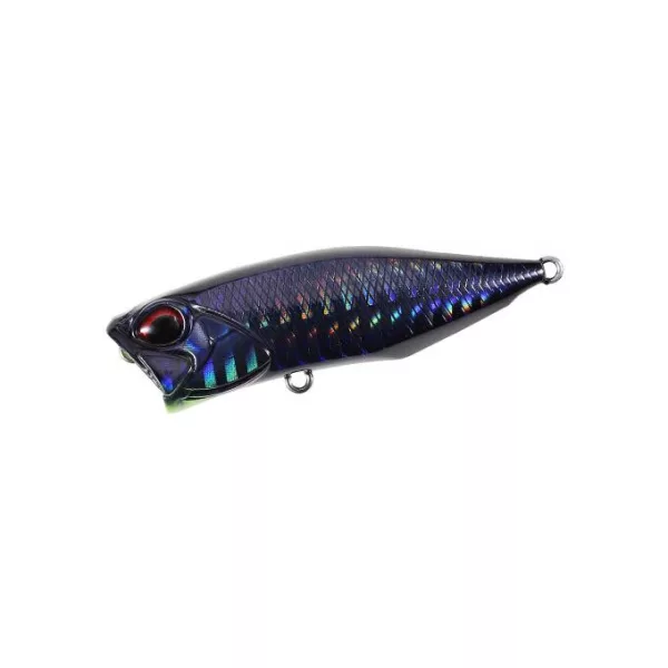 Duo Realis Popper 64 6,4cm 9gr GHA3138 Midnight Black II Plavajoči vobler