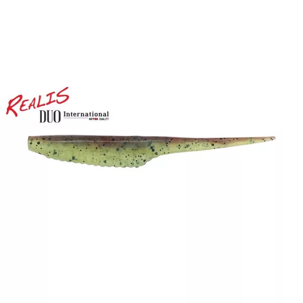 Duo Realis Versa Pintail 10cm F082 Green Pumpkin Chartreuse Plastična Vaba 7 kosov