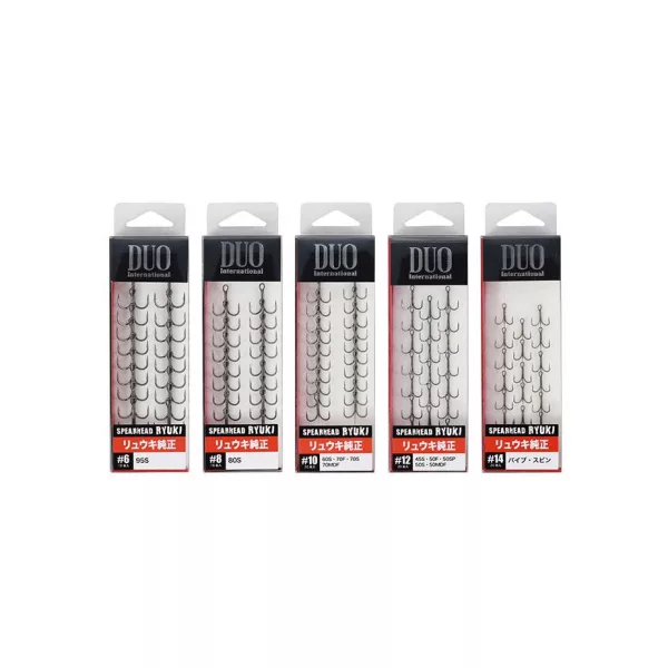 Duo Spearhead Ryuki 6 Trojni kavelj RK-TR 18 kosov