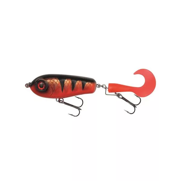 KINETIC Humpy Dumpy 95mm 75g Rdeči tiger vrtavka
