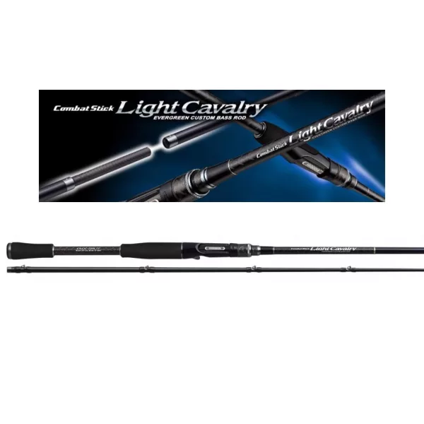 Evergreen Light Cavarly CLCC-71H Baitcast 216cm 10,5-56gr 2-delna vijačna palica