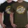 Vass-Tex Fishing Culture Printed Khaki Póló L
