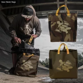   Vass-Tex Wader Storage Bag Khaki Mellescsizma Tartó Táska 23x32x38cm