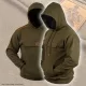 Vass-Tex Culture Fishing Khaki Green Kapucnis Pulóver XL