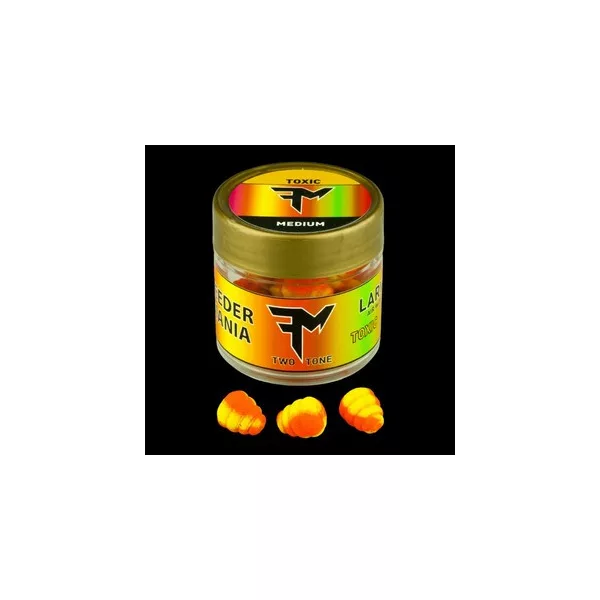 Feedermánia Larva Air Wafters Two Tone M Toxic Limona-Oranžna Wafters