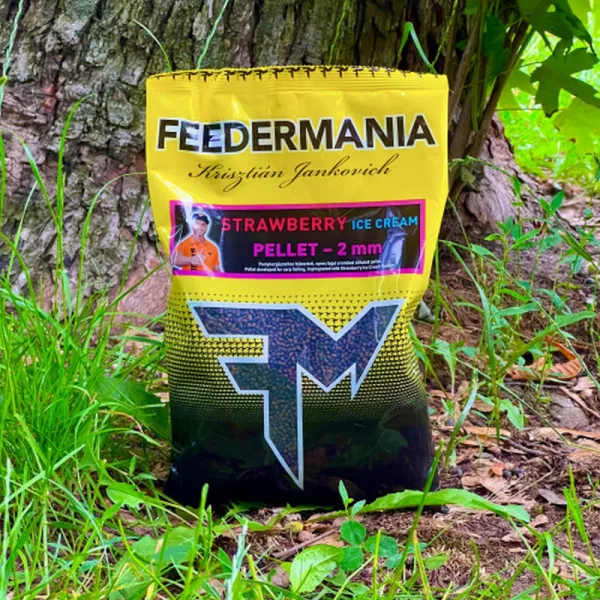 Feedermánia 60:40 Mešanica peletov 2mm Jagodni sladoled
