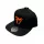 Feedermánia Črno-Fluorescentno Oranžna Snapback