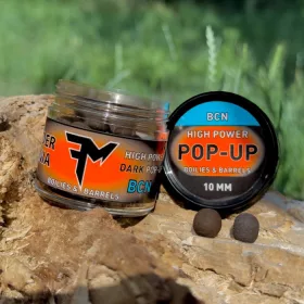   Feedermánia High Power Dark Pop-Up Boilies & Barrels 10mm BCN Pop-Up 14gr
