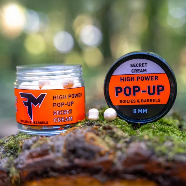 Feedermánia High Power Pop-Up Bojliji & Sodčki 8mm Secret Cream