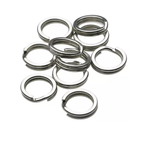 KINETIC 3X Strong Splitring 9mm 10pcs Deljeni obroček