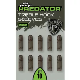   Fox Rage Predator Srednje Gumijasta objemka za trojček 10 kos