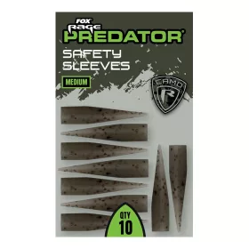   Fox Rage Predator Velike Camo Varnostne objemke iz gume 10 kos
