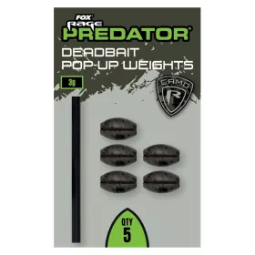   Fox Rage Predator Camo Deadbait Pop-up Weights utež za predvez 5gr 5 kos