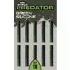 Fox Rage Predator Green Silicone Silikonska cev 10db