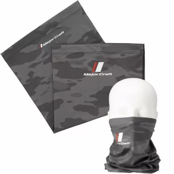 Major Craft UV-Cut Face Guard Temno siva Camo Cevasti šal