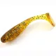 FISHUP Wizzle Shad 5,08cm (10pcs.), #036 - Caramel/Zelena & Črna Plastična vaba