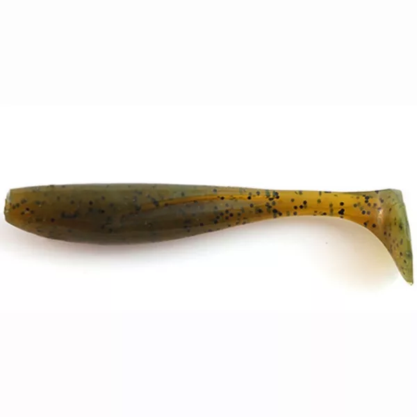 FISHUP Wizzle Shad 5,08cm (10pcs.), #074 - Zelena semena buče Plastična vaba