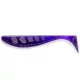 FISHUP Wizzle Shad 5,08cm (10pcs.), #060 - Temno vijolična/Pav & srebrna Plastična vaba