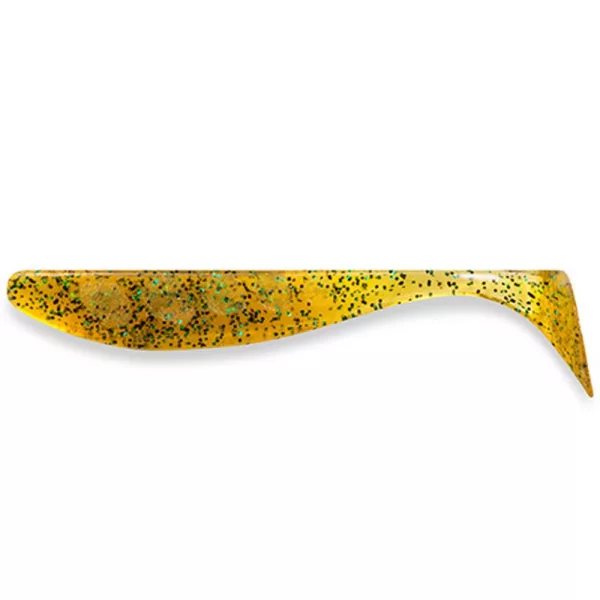 FISHUP Wizzle Shad 7,62cm (8pcs.), #036 - Caramel/Green & Black Plastična vaba