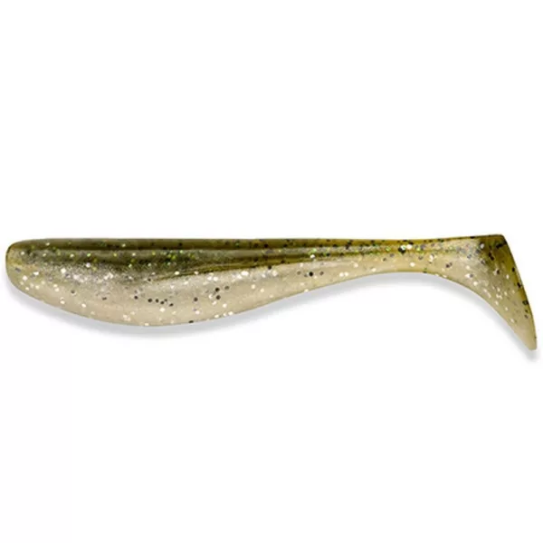 FISHUP Wizzle Shad 7,62cm (8pcs.), #202 - Zelena buča/Biserna Plastična vaba