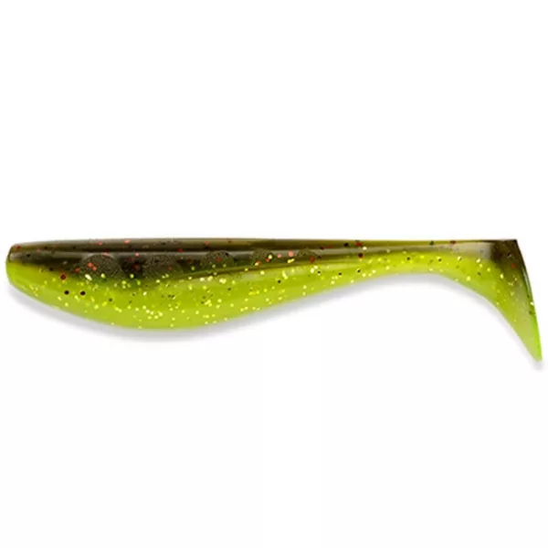 FISHUP Wizzle Shad 7,62cm (8pcs.), #203 - Zelena buča/Flo Chartreuse Plastična vaba