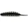 FISHUP Tanta 3,81cm (10 kosov), #101 - Črna plastična vaba