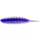 FISHUP Tanta 3,81cm (10pcs.), #060 - Dark Violet/Peacock & Silver Plastična vaba