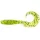 FISHUP Fancy Grub 2,54cm (12kosov), #055 - Chartreuse/Black Plastična vaba