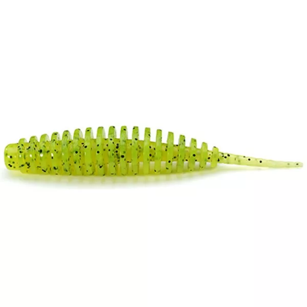 FISHUP Tanta 6,35cm (8pcs.), #055 - Chartreuse/Črna Plastična vaba
