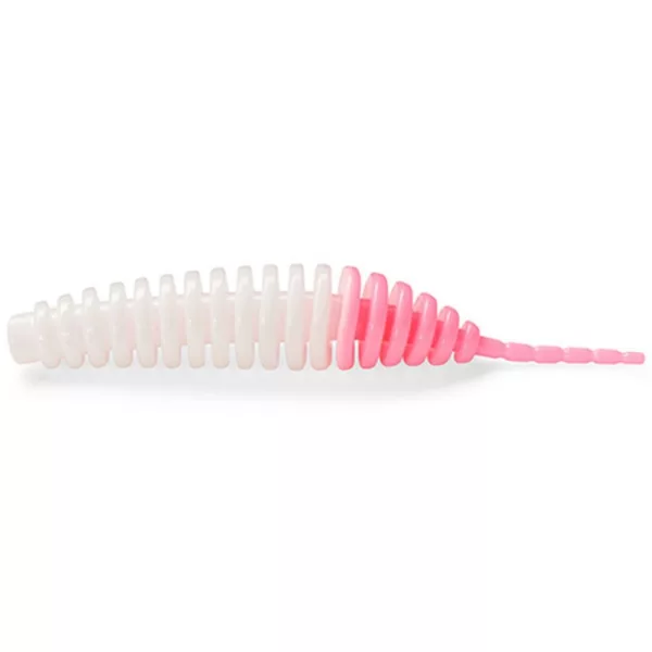 FISHUP Tanta 6,35cm (8pcs.), #132 - Bela/Žvečilni gumi Plastična vaba