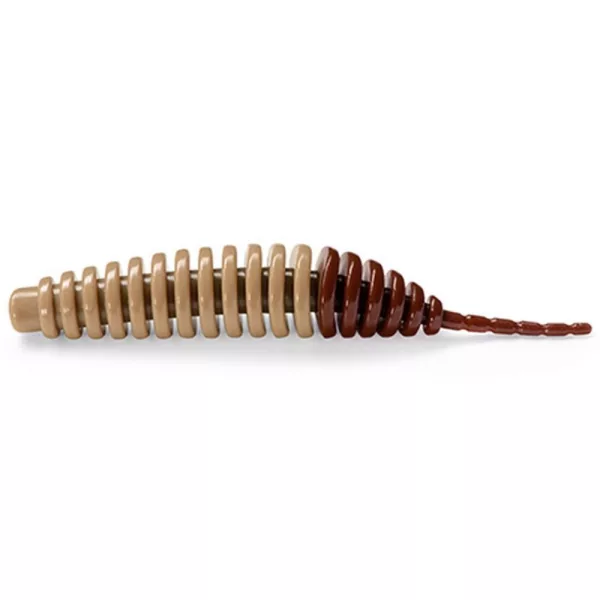 FISHUP Tanta 6,35cm (8pcs.), #138 - Kavno mleko/Deževnik Plastična vaba