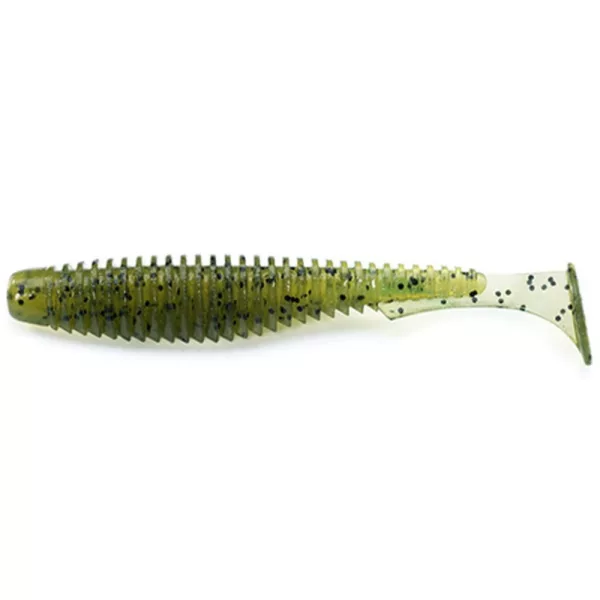 FISHUP U-Shad 5,08cm (10kos.), #042 - Lubenica semena Plastična vaba